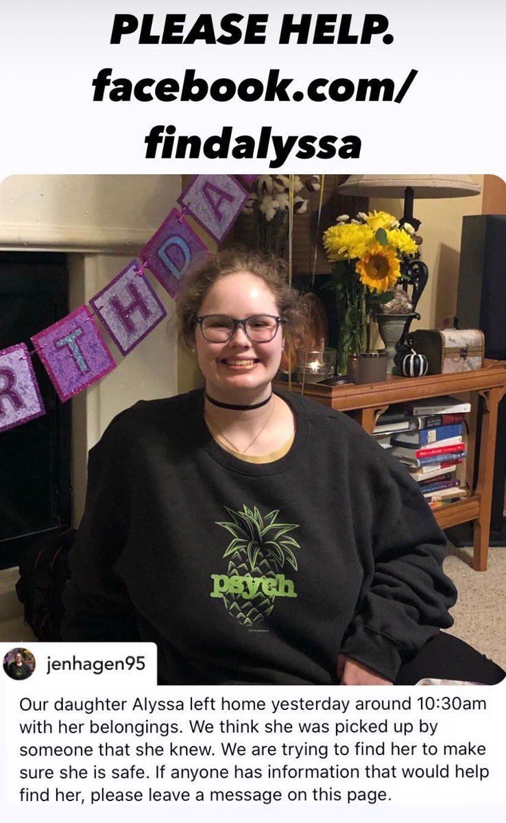 MrHanrahan96's tweet photo. Please help circulate this image. A friend needs help locating her daughter. She was last seen in Buffalo Grove yesterday. https://t.co/mX9tj4C62P