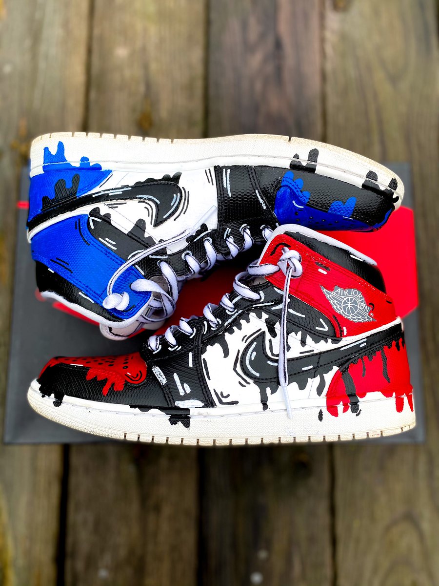 dontejackson_'s tweet photo. it costs $0 to retweet and support a local artist customizing shoes👍🏼👟 https://t.co/lyN4YYZzmd