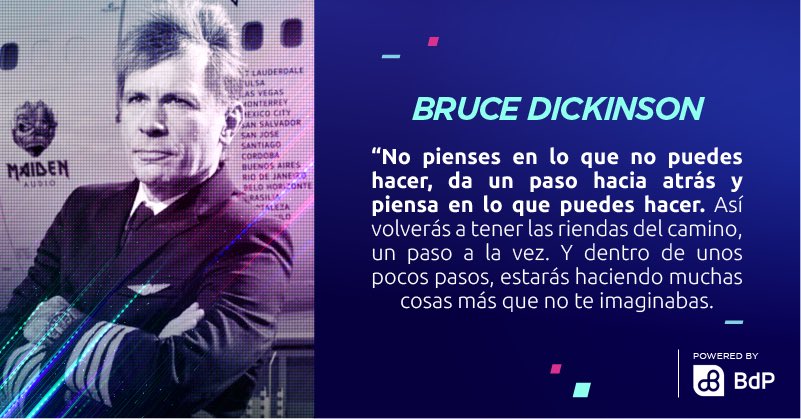 Todo es posible para #BruceDickinson #TIDco2020 🤟🏻