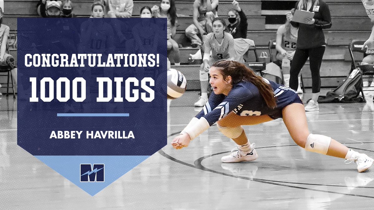 MagnificatVB's tweet photo. β‘οΈBIG NEWS!β‘οΈ
Huge congratulations to junior Libero, Abbey Havrilla, for hitting a major personal record of 1000 career digs tonight. We canβt wait to see what comes in the future!
πβ‘οΈπ
#1000digclub
#diggingmachine
#magsproud
@captainsimages https://t.co/WF8S6pzoPw