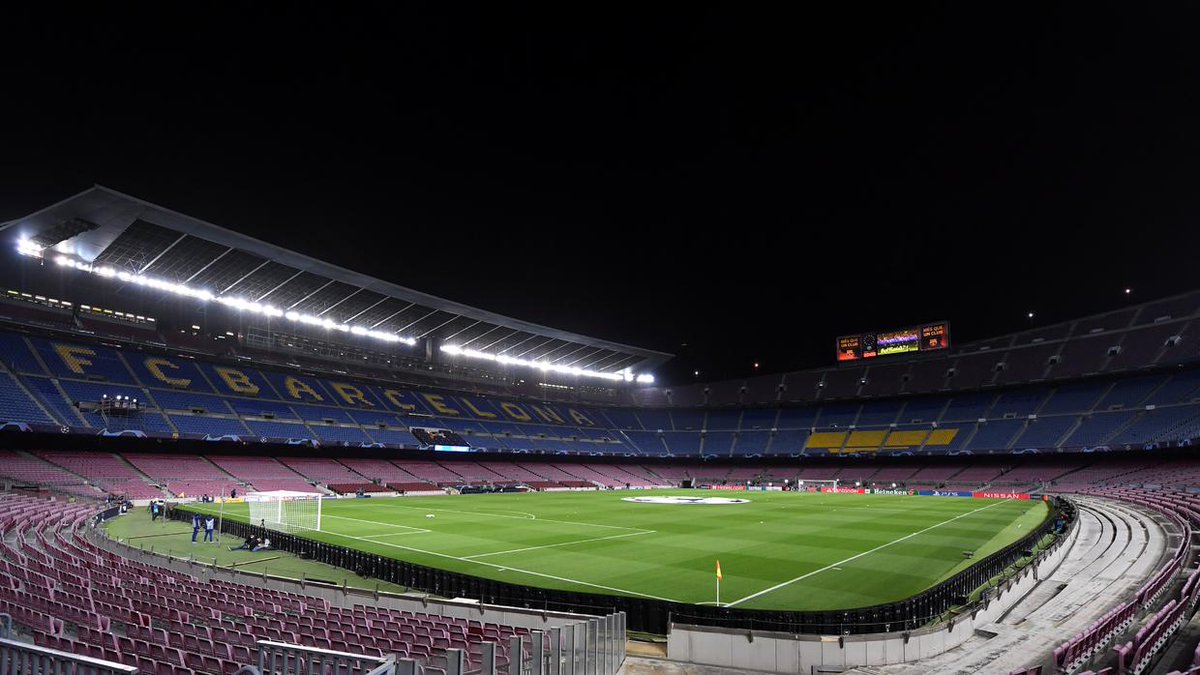 😎💥 @FCBarcelona_es abriría las puertas de su estadio con el regreso de CR7 🏟️⚽
#Barcelona | #UCL | #Juventus
https://t.co/GXEVlHBciJ https://t.co/n8eenVk5BI