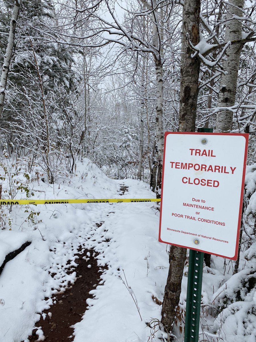All singletrack trails are closed.  They will remain closed over the weekend (at least). Additional snow today &amp; daytime temps means the trails are wet, muddy &amp; soft. Sagamore is the only Unit open for riding/walking right now.  Please respect the closures to prevent damage.