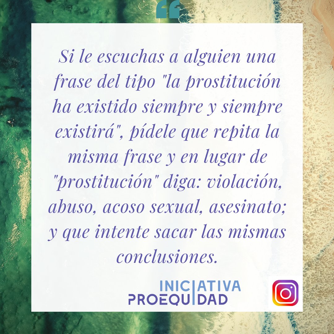InYNFES's tweet photo. #AbolirLaExplotaciónSexual #EsPorTodas #ProstituciónEsViolencia #proxenetismonosedebate #SeCombate https://t.co/gUac8ANOQW