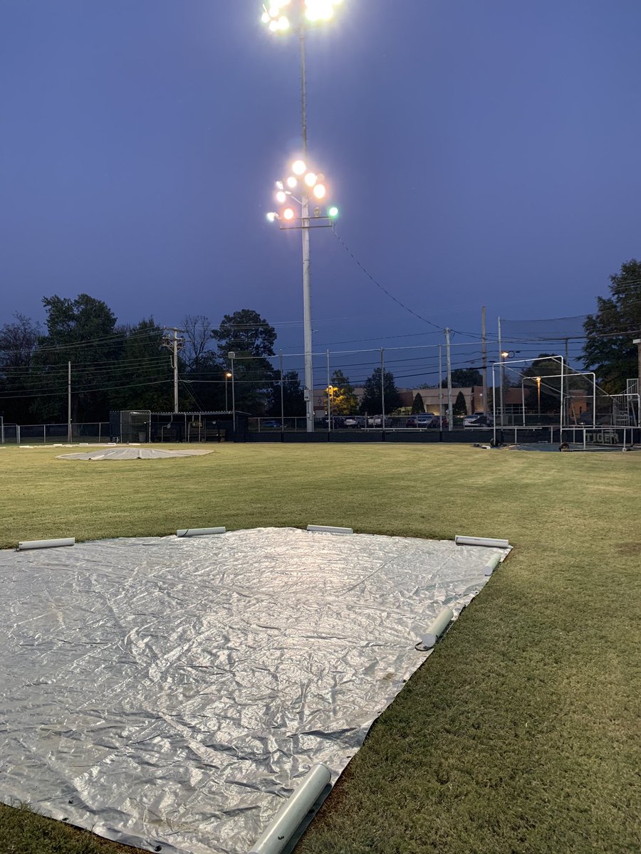 MHSTigersBasebl's tweet photo. Cary Miller Park is signing off for the Fall. Seed going down this week and Tigers are heading to the weight room and the cages. #HWTP 🐅⚾️ https://t.co/zWuTZceYq9