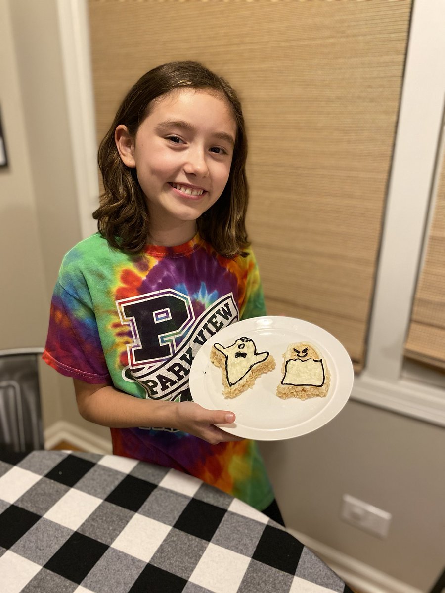 Priebefive's tweet image. ⁦ ⁦⁦⁦@MsSterba⁩ We have a new love of cooking now! So glad we are back in school!