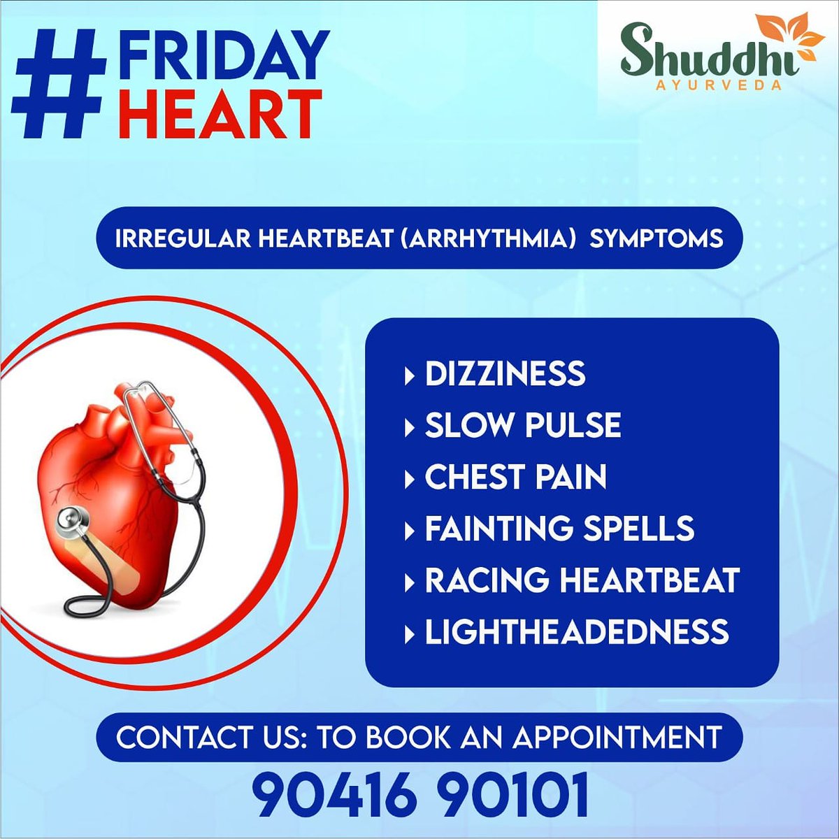 Irregular heartbeat symptoms

✔150+ Clinics In India ✔No Side effect ✔Free Doctor Consultation

Call us - 9041690101

#fitness #AyurvedicMedicine #AyurvedicTreatment #yoga #healthandfitnesstips #honey #Weightloss #SuryaNamaskar #ShuddhiAyurveda #acharyamanish #friday #heart