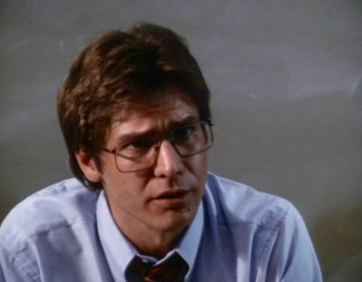The Possessed is great, and it has a terrific cast of then-unknowns that include Diana Scarwid, Ann Dusenberry, and PJ Soles. But the biggie is Harrison Ford who plays the super sexy professor. Good casting! The Possessed in on DVD via  @WarnerArchive!
