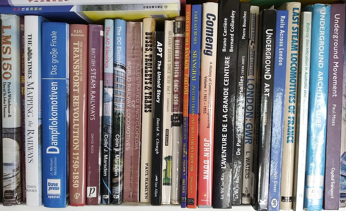 23/ I have, upon request, written a thread about the readings that I recommend with regard to these topics, including books that allow "step-free access" to railway political technical literature, and also nice rly albums and "what-if" histories. Enjoy! https://twitter.com/ernestleungmt/status/1318960403750121472?s=19