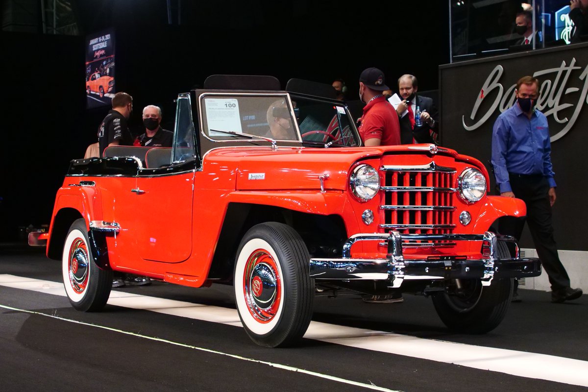 Barrett_Jackson's tweet photo. AND WE’RE BACK! More than 100 collectible vehicles crossed the auction block, several records were set and an exciting charity sale highlighted the first day of our special 2020 Fall Auction

Read more here: https://t.co/UQbabHA2e1 https://t.co/jelITBu3ni