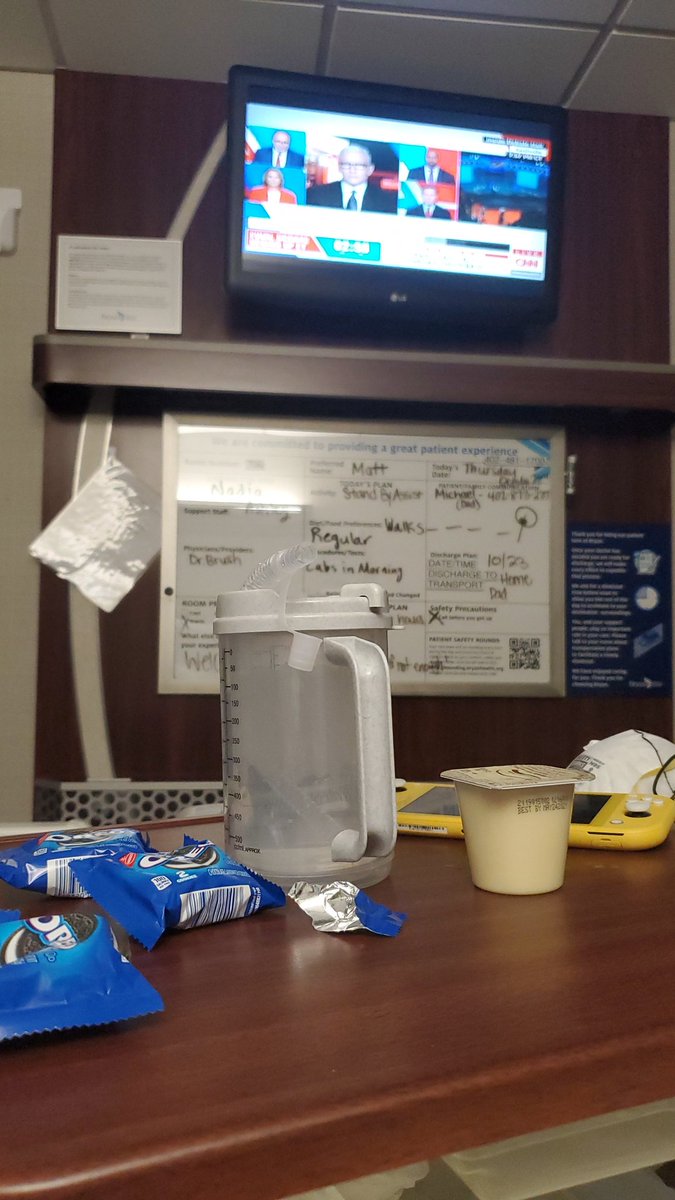 MattGress's tweet photo. Hopefully this debate doesn't hurt my recovery.... https://t.co/gXcnEpsVG7