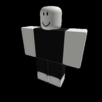 Black and White Noob - Roblox