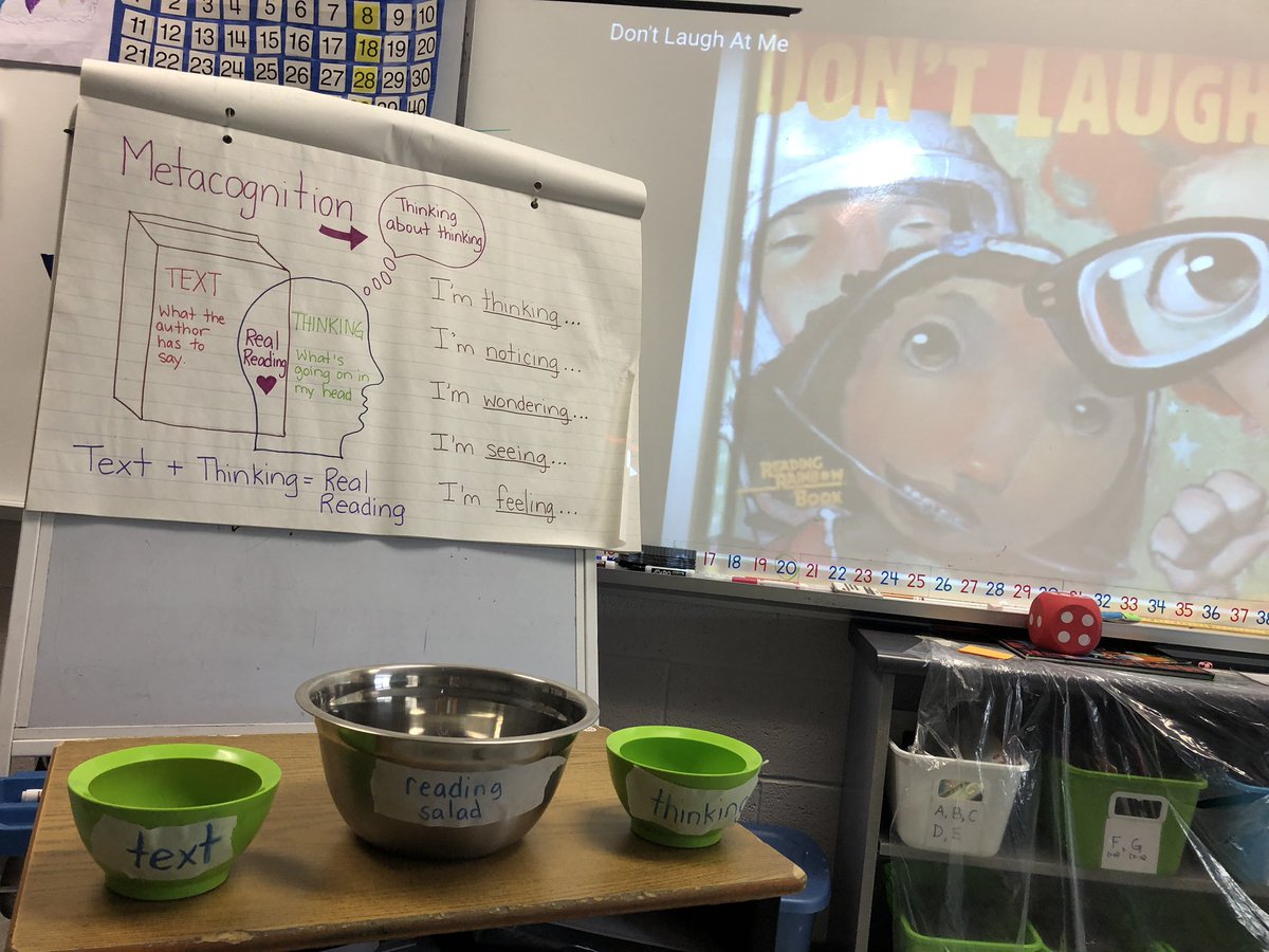 draperconnects's tweet image. This week we made a reading salad and have been learning about metacognition. As we read we are thinking about what the author is saying combined with our own thinking in order to understand a text more deeply @SchoolAttersley #readingformeaning #realreading #GBASoars