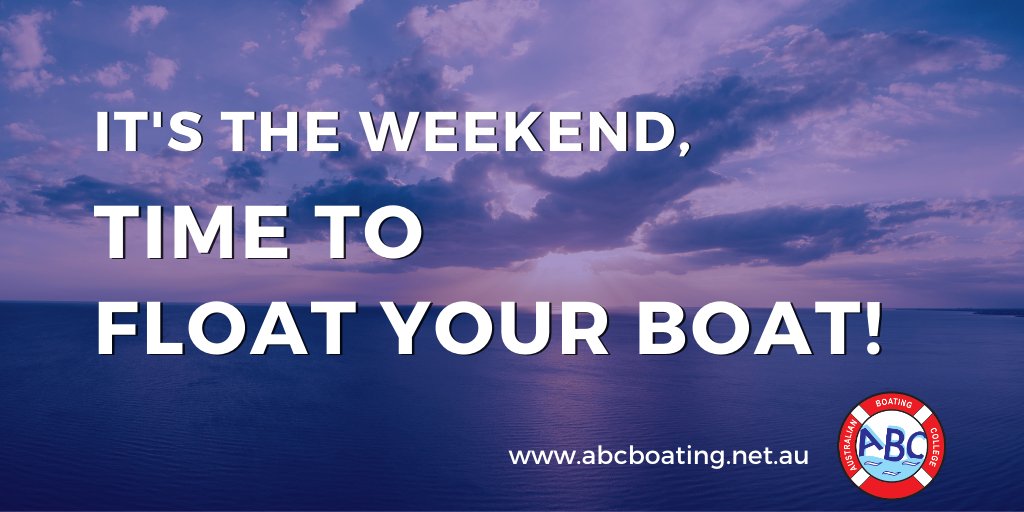 ABCBoatLicence's tweet image. Enjoy your weekend on the water!
 
#weekendboating #weekendescape #boatinglifestyle