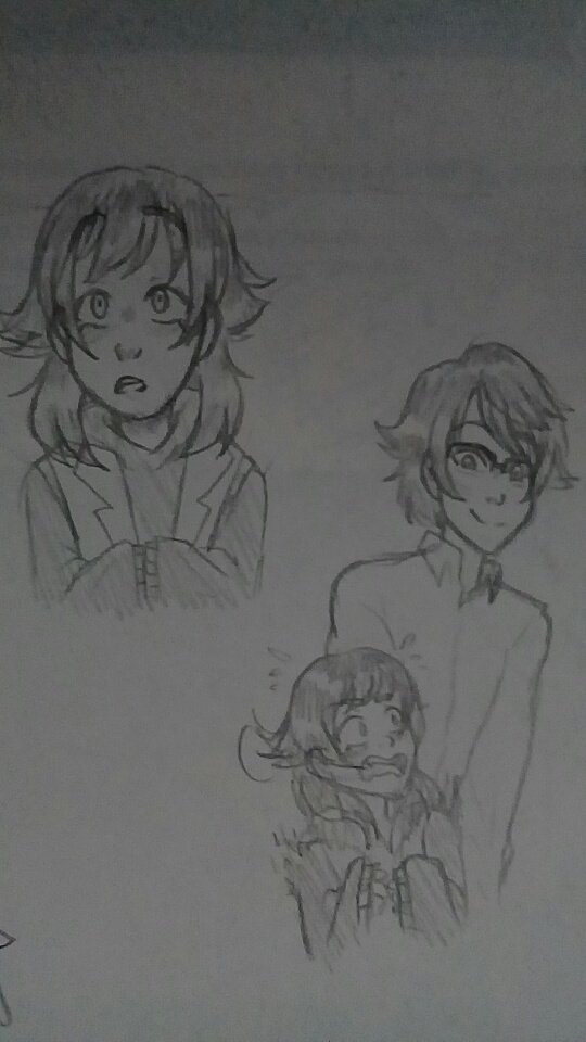 DogMuzu's tweet photo. #Fanarts #inazumaelevengo #inazumaeleven #Au_idol #midorikawa #tatsuya #kariya  #hiromido #tatsumido 😍💚❤ 
Han pasado 84 años desde la ultima vez que publique un dibujo aqui... ;-; https://t.co/ZuNGgXsGWu