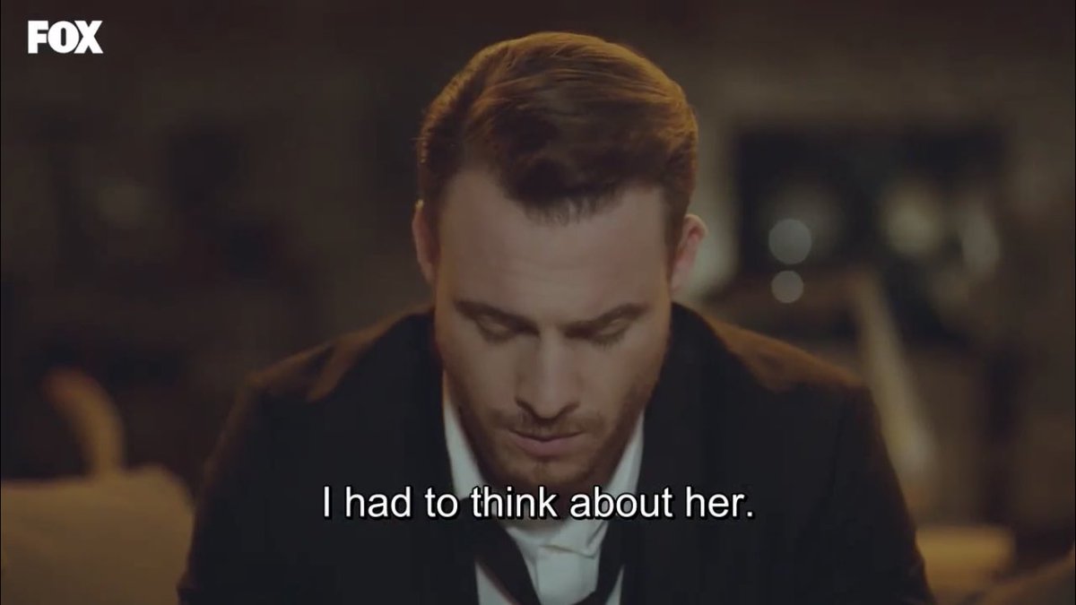 she thinks he didn’t love her BUT HE LOVES HER SO MUCH IT HURTS MY SOUL  #SenÇalKapımı  #EdSer