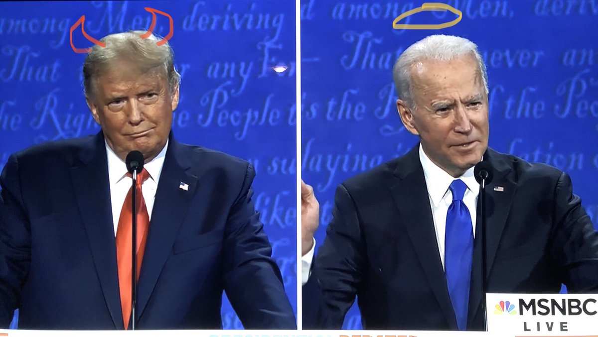 respinder's tweet image. Good vs Evil