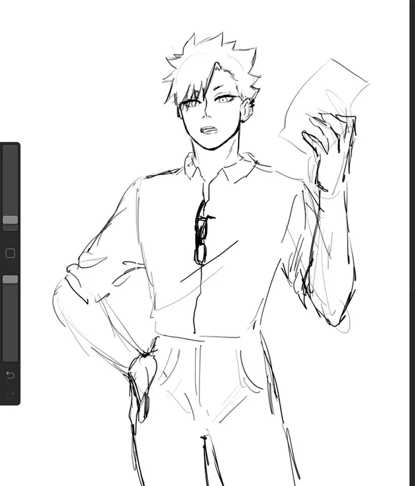 X si gana Kuroo ya ando con el sketch? 