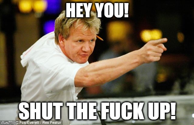 PapyrusIris's tweet photo. If Gordon Ramsay was the moderator... #PresidentialDebate2020 https://t.co/AtvoSjDv61