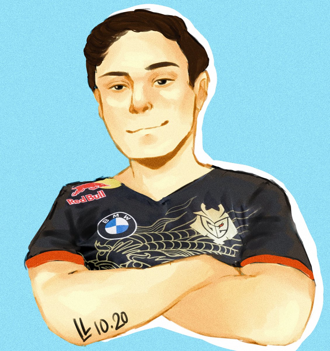 makrysNA's tweet image. quick studies 😌😌 @G2esports @G2Caps @G2Perkz #worldsbestfans
