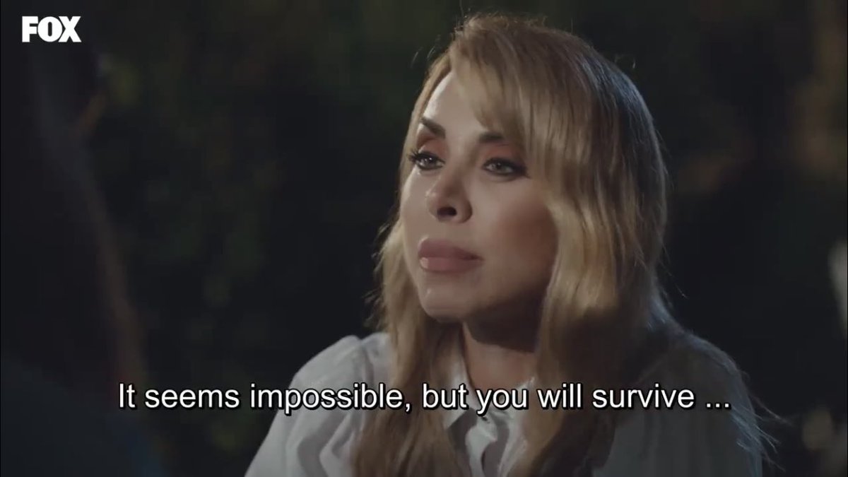 and now she’s saying “yes sweetie you’re hurting but yeah whatever you’ll survive” i have to laugh  #SenÇalKapımı