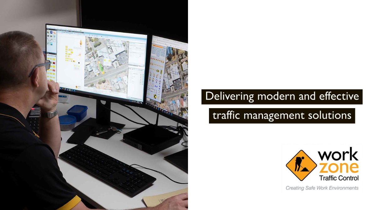 WorkzoneTraffic's tweet photo. A smooth traffic management experience for all is our goal. That’s why we use leading software to enhance the delivery and efficiency of our traffic management solutions. #theworkzoneway https://t.co/Nw2y7ZPoMe
