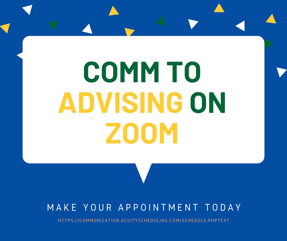 MasonCommDept's tweet photo. You don't need to wait for the schedule to drop! Come in NOW for advising!
https://t.co/5tfadApo40
#MasonCOMM #WeAreMasonCOMM #commadvising https://t.co/H1gr0jLOGD