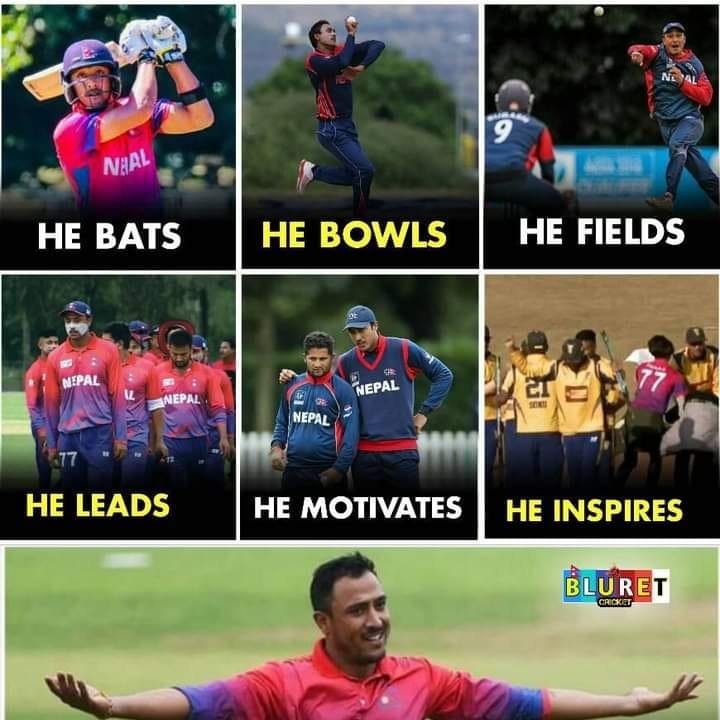 Happy birthday to Paras Khadka the legend himself of Nepali cricket. 