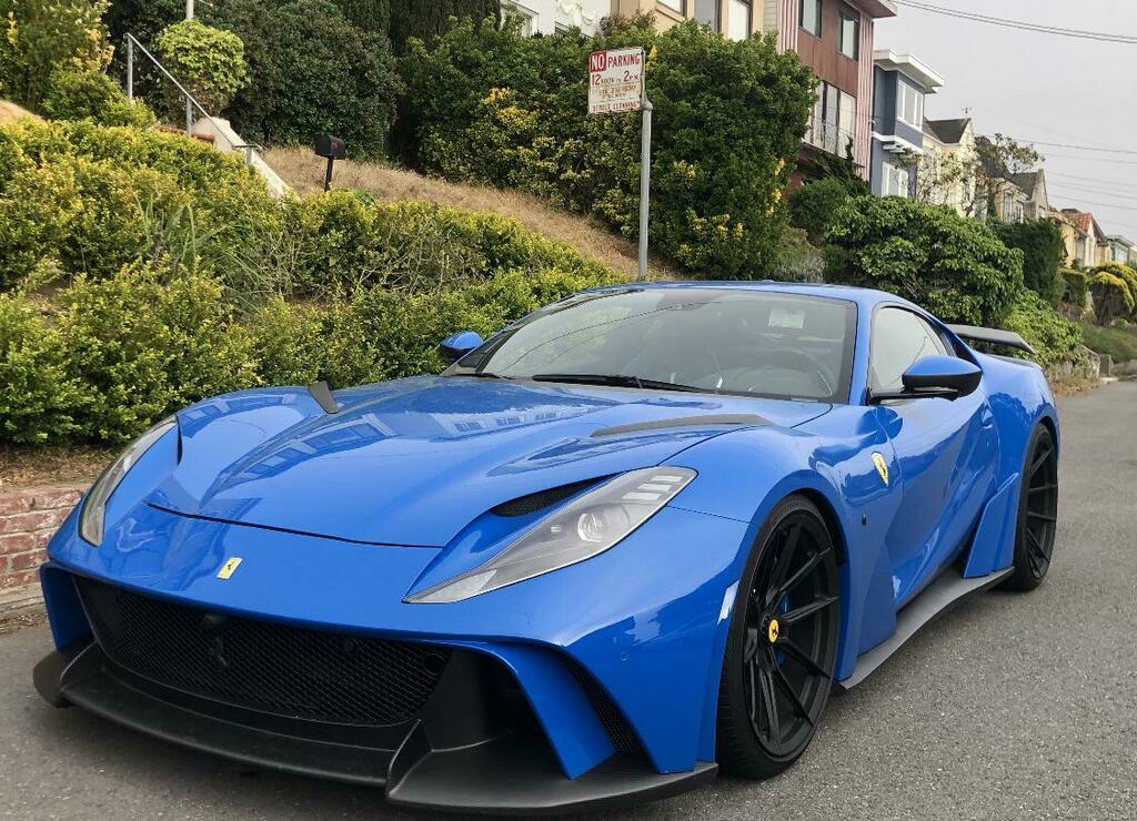Stunning blue Novitec 812 N-Largo spotted in San Francisco #bugatti #ferrari #porsche @cars https://t.co/dU9g66oo7F