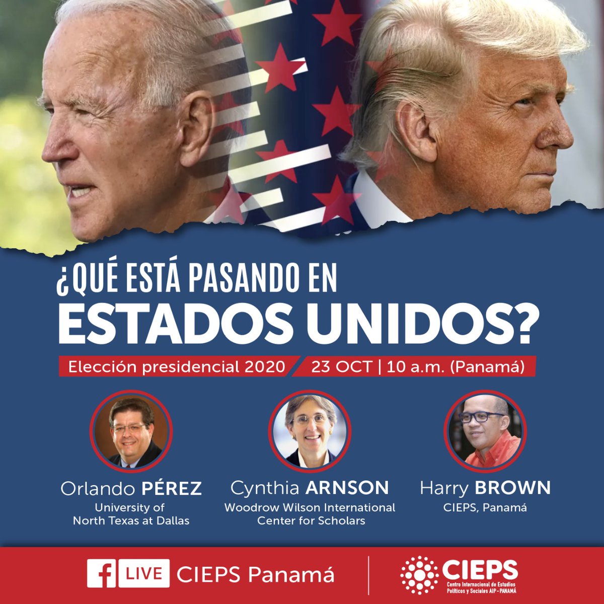 ¿Estás viendo el debate presidencial? Mañana a las 10:00 a.m. te esperamos con un análisis junto a <a href="/CindyArnson/">Cindy Arnson</a> y <a href="/Perez1oj/">Orlando J. Pérez</a>, expertos estadounidenses, en vivo desde Facebook Live: mtr.cool/lvbomoymov