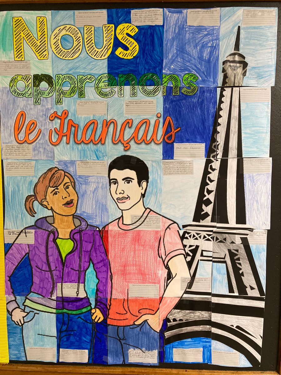 MmeBrielle's tweet photo. Some of the best comments on the affiche collective que my FSL students did (but I might be bias).They have yet to figure out that direct translations are not always ideal 😂😍 https://t.co/4JIeEvR4O4