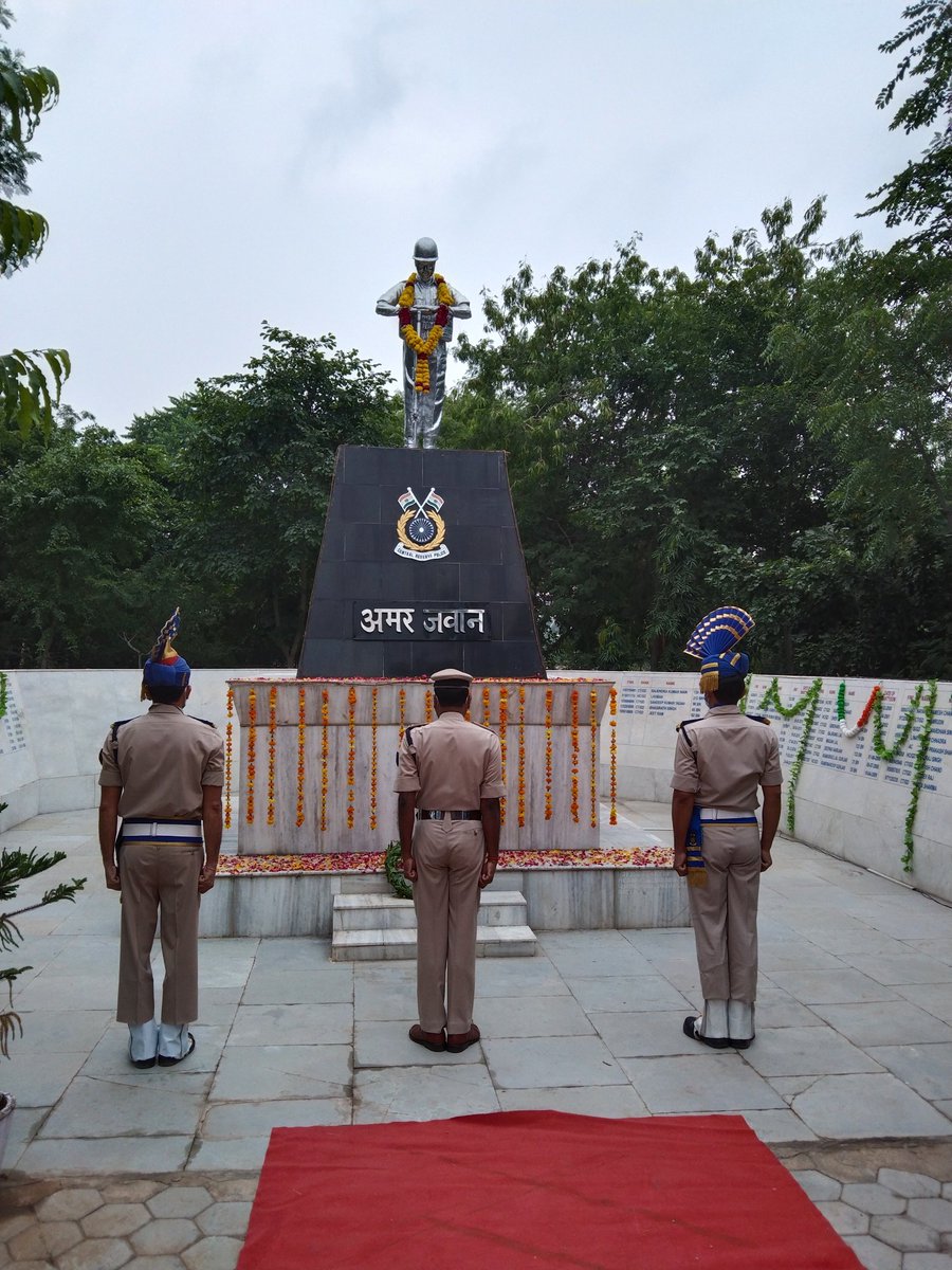 HqrsCrpf's tweet photo. Police Commemoration Day Parade at Group Center One Ajmer Rajasthan@crpfindia@JKZONECRPF https://t.co/js91LuFWrW