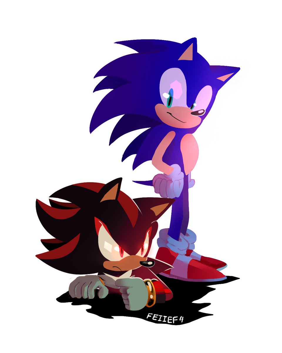 Sonic and Shadow!