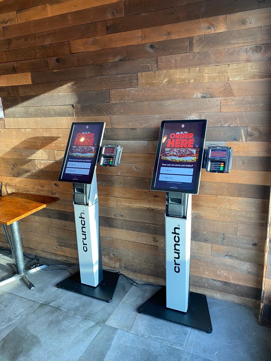 CrunchSystems's tweet photo. We are getting great feedback from restaurant owners. They are loving it!

#crunchkiosk #crunchselforderingkiosk #crunch #res #restaurant #foodbusiness #selfordering #selforderingkiosk https://t.co/jEr5sCaU4t