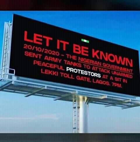 Oyefade Oluwaseun Golden (@oyefadeg) on Twitter photo Sincerely my heart keeps bleeding πππ
#GenocideAtLekkiTollGate π³π¬
Nothing on Earth can be hidden , <a href="/jidesanwoolu/">Babajide Sanwo-Olu</a> justify the picture of the removal of the CCTV
πππππππ
#GenocideAtLekkiTollGate
#BlackTuesdayInLagos
#BlackTuesdayNigeria Sincerely my heart keeps bleeding πππ
#GenocideAtLekkiTollGate π³π¬
Nothing on Earth can be hidden , <a href="/jidesanwoolu/">Babajide Sanwo-Olu</a> justify the picture of the removal of the CCTV
πππππππ
#GenocideAtLekkiTollGate
#BlackTuesdayInLagos
#BlackTuesdayNigeria