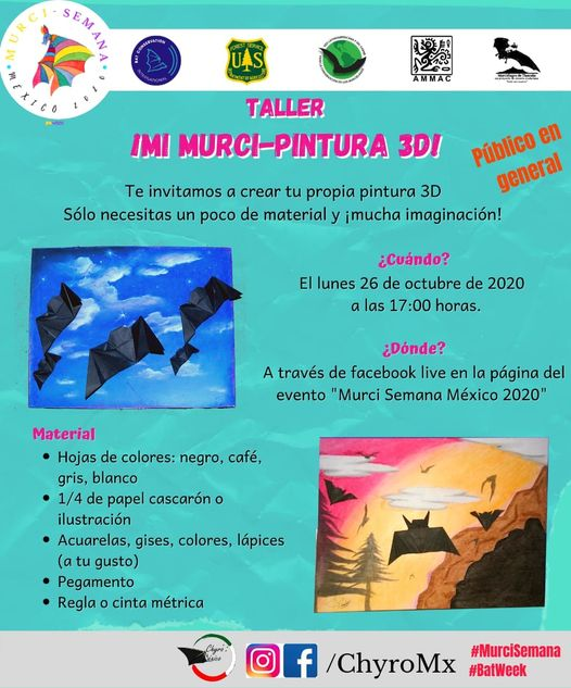 Bioconciencia__'s tweet photo. Taller de Pintura 3D por #ChyroMéxico, ¡¡NO SE LO PIERDAN!! https://t.co/jI2CHJvI30