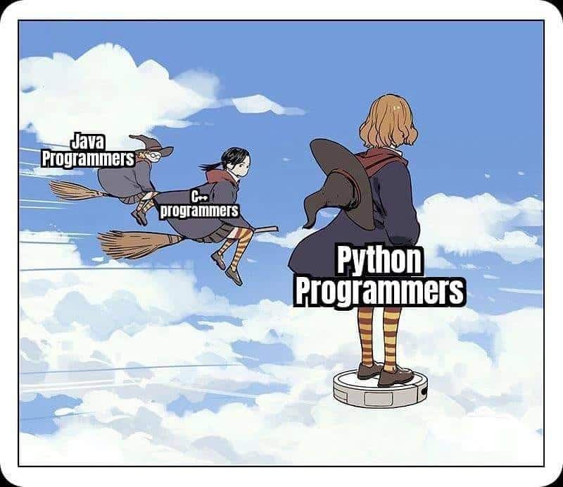 Techmeme8's tweet image. 😛
#Java 
#C++
#pythonprogramming