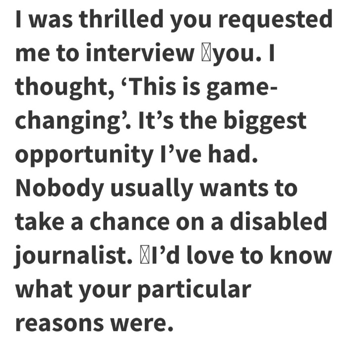 Brie larson does more than just talk. She handpicked a disabled black woman for her Marie Claire interview