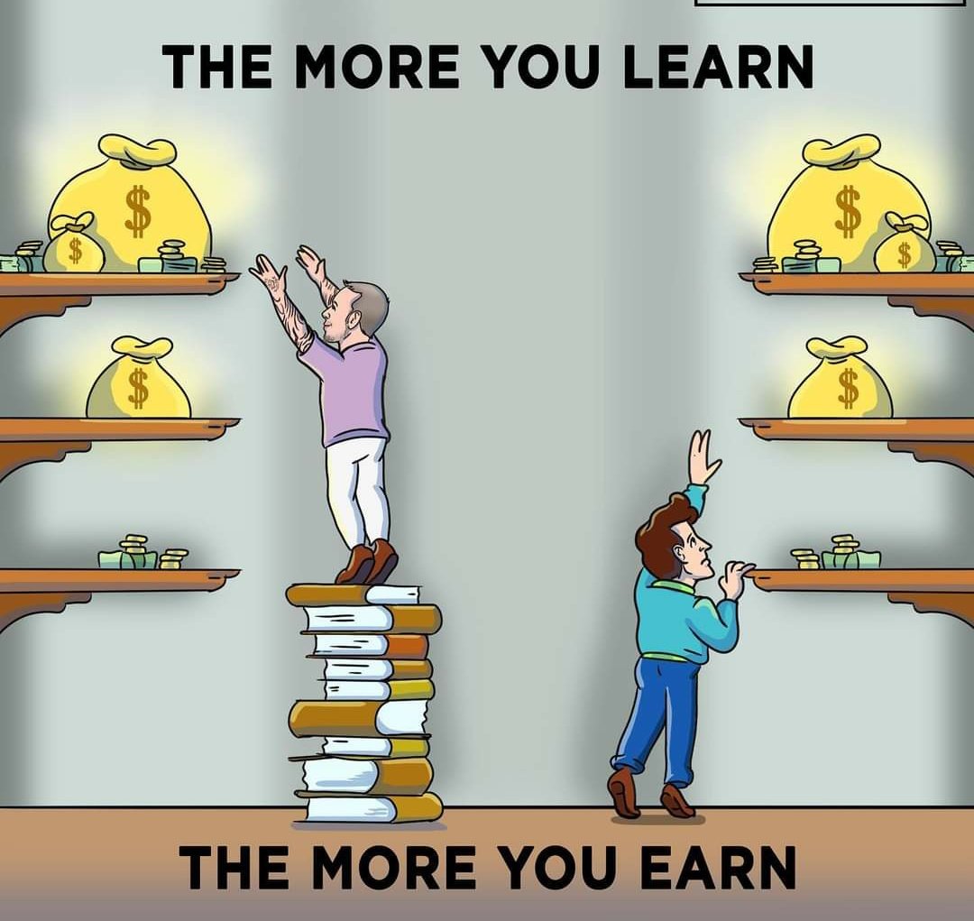 Today we have zero excuses. We have access to the information that can change our financial future. Prioritize what we our investing our time on is key.
#wednesdaymotivation #wednesdaymorning #lifecoach #motivatonalspeaker #moreearning #moreearning #reader #selfdevelopmentbook