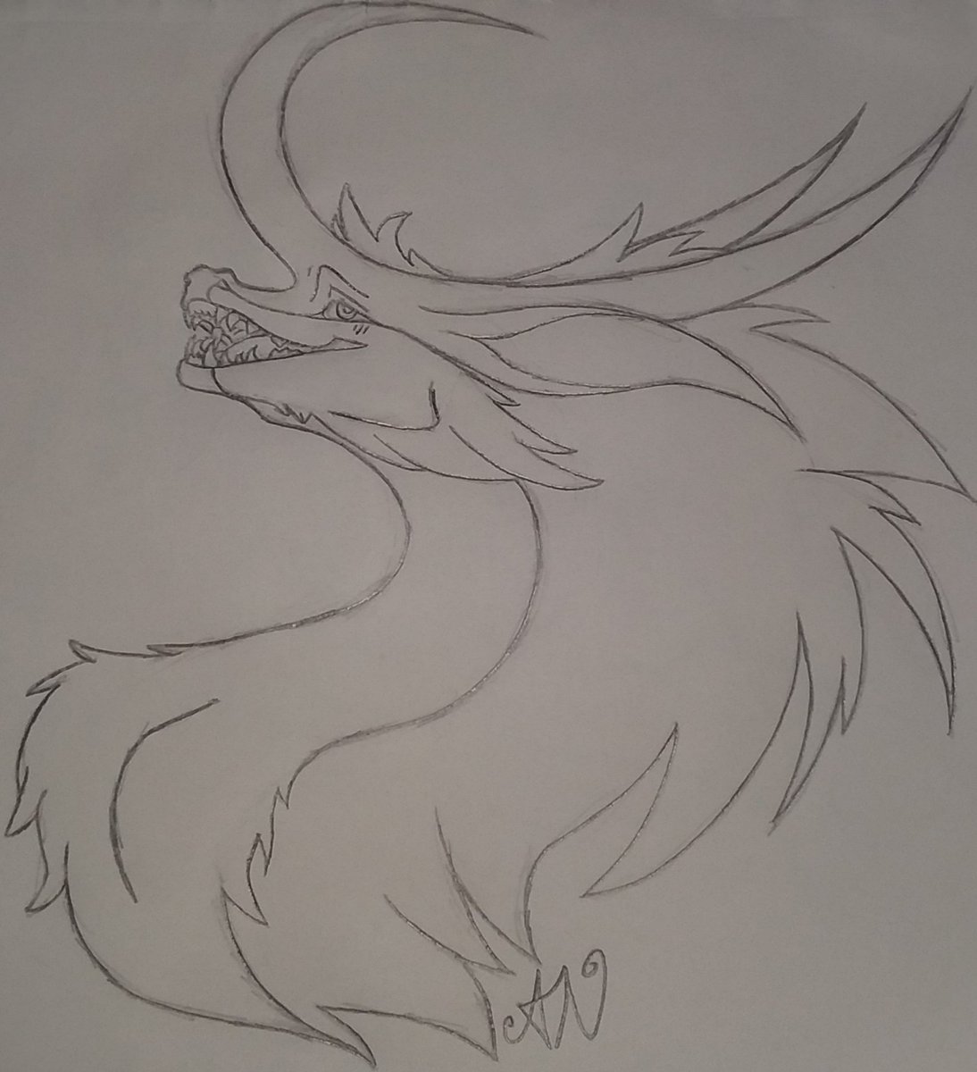 ArtisticDemonet's tweet photo. Another paper piece done! Please refer to my past post for details! I'm super tired... I'll get the final full body in this style done tomorrow when I wake, but my god... I'm so proud of this and the other piece. This, the other, and the one not drawn yet will all be digitalized! https://t.co/AdenhXoY1v