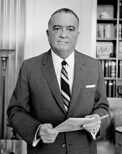 So Ripley escalated events, and wrote to J. Edgar Hoover (shown here), then the director of the FBI. Hoover “was not very helpful and simply pointed out that as no violation of a federal law had been proved the FBI had no power to act”…