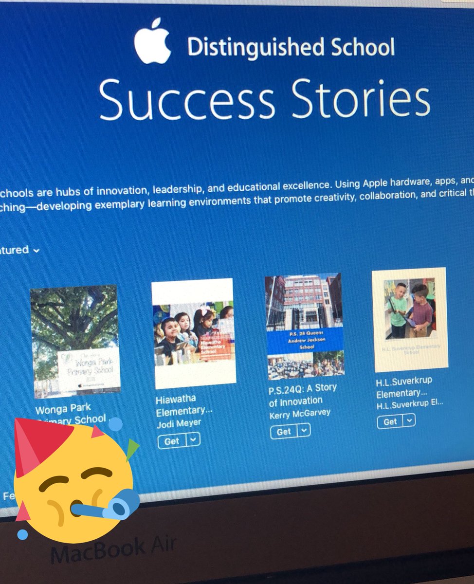 BeaMaldo310's tweet photo. Very Proud of @HiawathaSchool for being featured in @AppleEDU #distinguishedschools success stories @JodiMeyer21 @Mr_JGonzalez @maryhavis @DominicPettine #raisingthebar #D100inspires https://t.co/kEAqMe8gUI