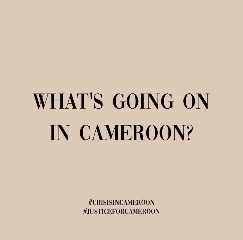 Cameroon   #AnglophoneCrisis