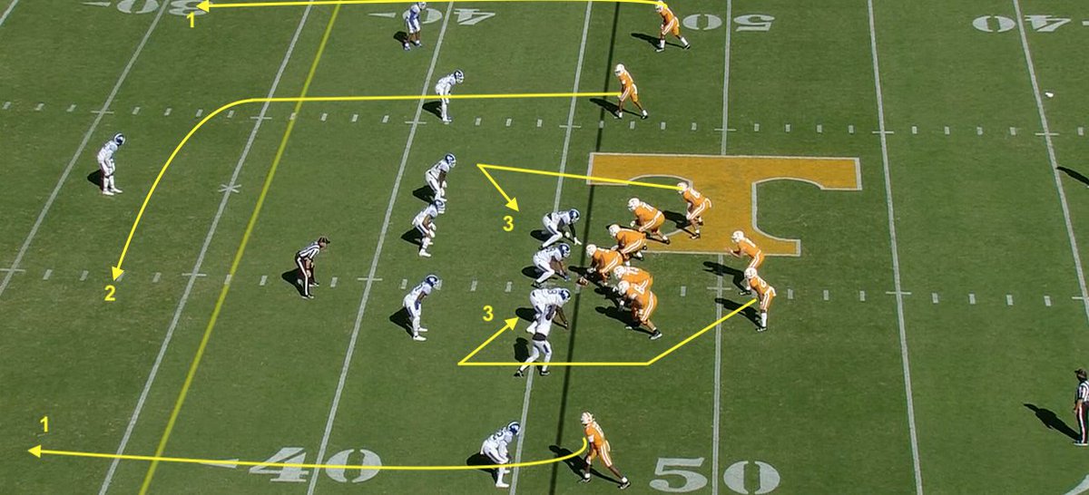 So, where does the comparison come in? Because Bailey's one completion of the game to Wideman was the exact same play, and exact same coverage, as the second pick-6.