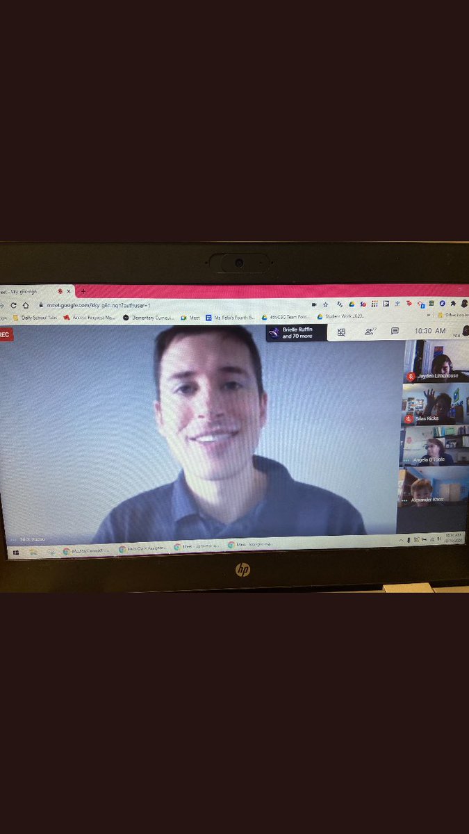 D1ane_Barrett's tweet photo. We had a great presentation from Nick Russo today!  Thank you for coming to our classes and sharing you meteorologist expertise!!  @nickVrusso #growinggreenfieldes #oneCCPS @kpfelix89 https://t.co/EU9ALlkMVk