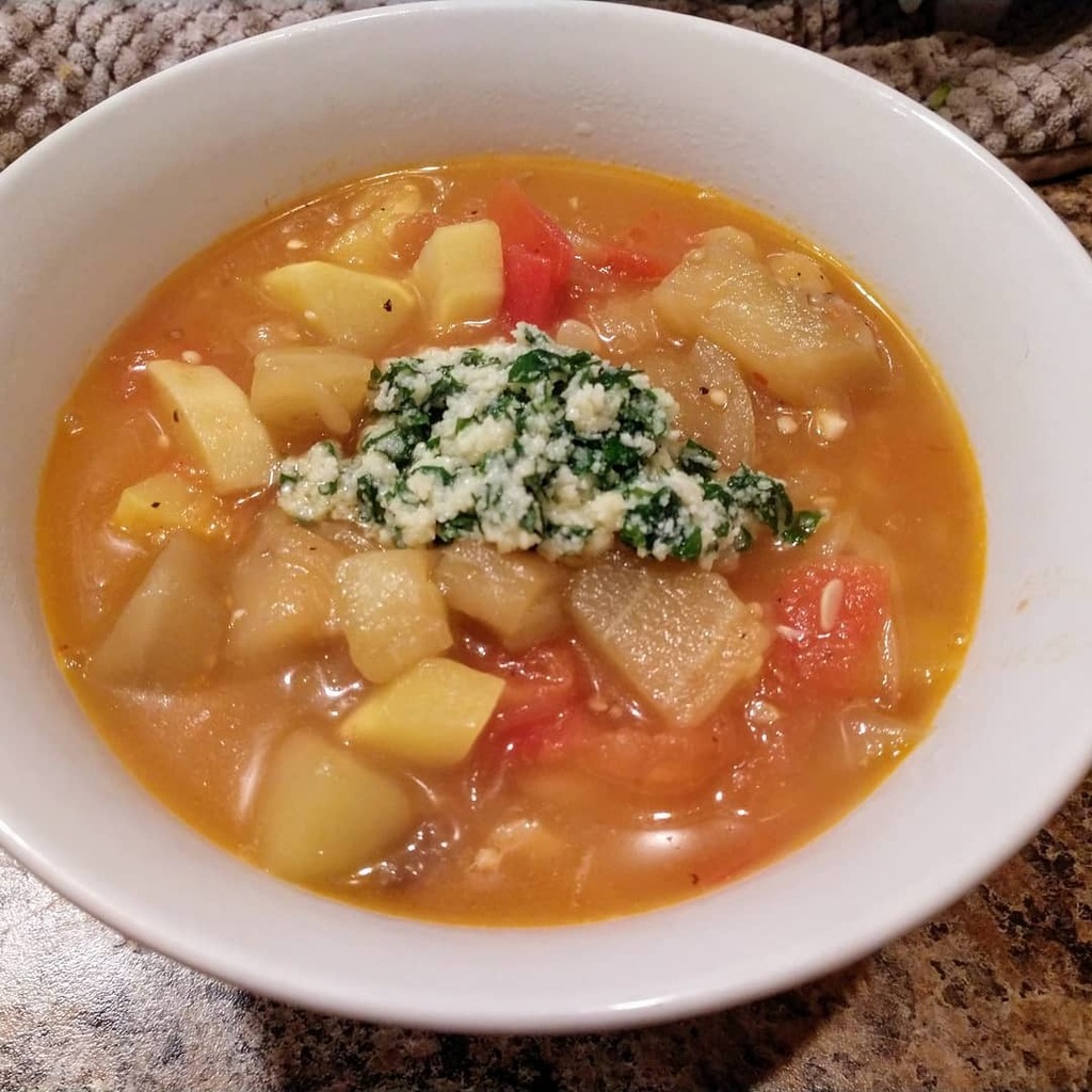Ratatouille Soup
Recipe from @foodnetwork #fnmag #soup #dinner #homecooking #foodie #foodpics #delicious #yum #nomnom https://t.co/kiAmxGlbZE https://t.co/HlGYJm7uM4
