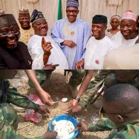 Dotmax17's tweet photo. Our soldiers No get sense.... https://t.co/Jy4Y8bmugc