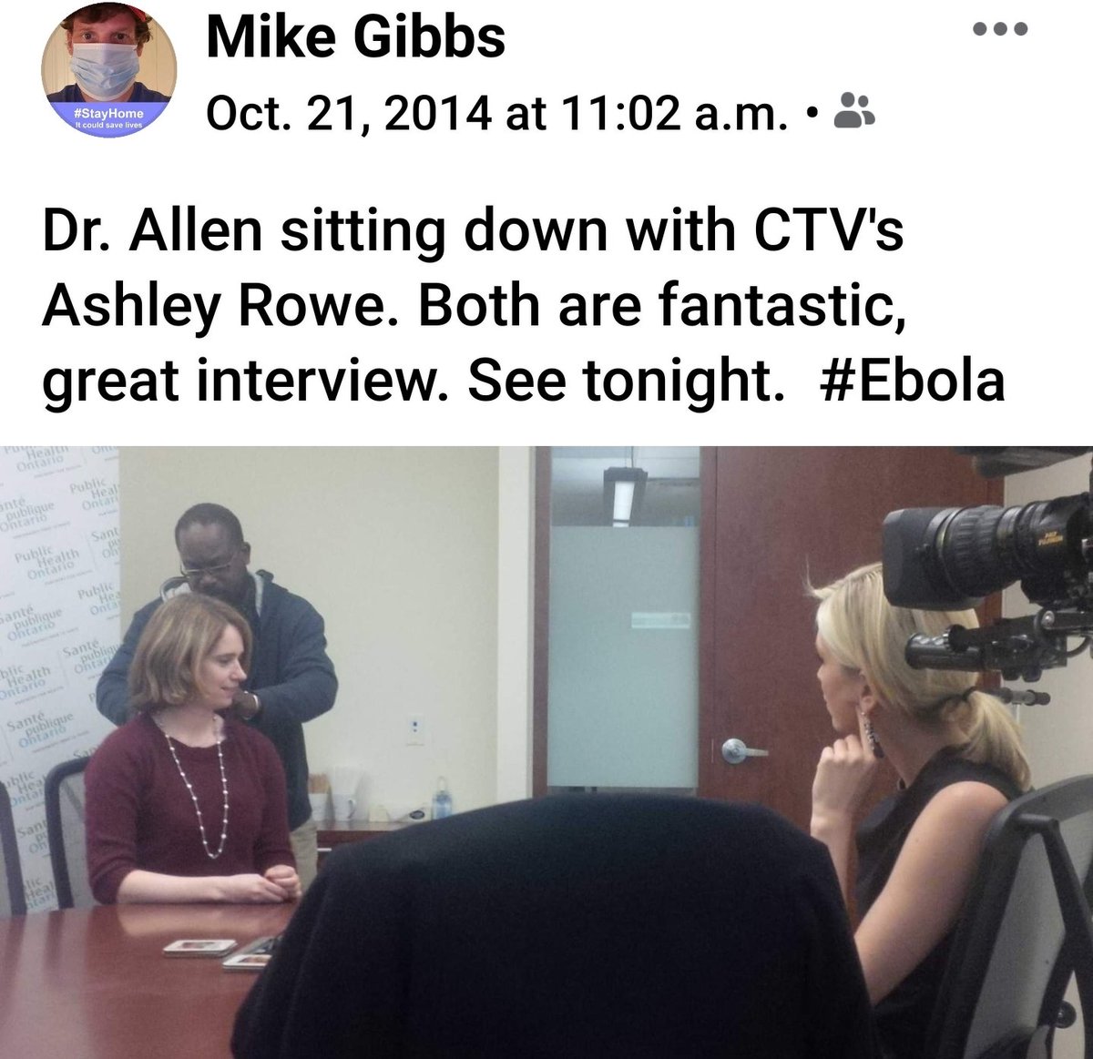 I worked for Dr. Allen & Dr. Deeks as their press secretary at their side during crises like ebola and measles.Today they are the two co-leaders of Public Health Ontario. It's been a few years, but I knew them as people and leaders, well. Doubtful they've changed much.