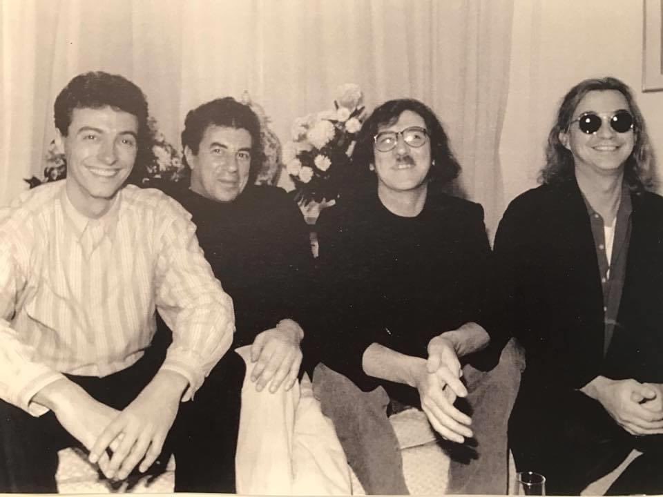 Con esta foto se daba inicio al regreso de SERU GIRAN! 

<a href="/pedroaznar/">Pedro Aznar</a> #oscarmoro #charlygarcia <a href="/lebon_david/">David Lebón</a> 

#serugiran #charlygarcia #davidlebon #oscarmoro #pedroaznar #rock #rockandroll #rockargentino #argentina
