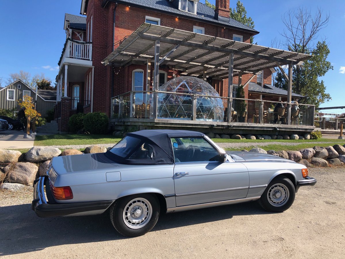 mbclubcanada's tweet photo. Great lunch at Winifred's English Pub in Thornbury last Saturday after our cruise north. Great food and awesome service! #thornbury #winifredsenglishpub #greatfood #MBCC #mbclub #mbclubcanada #fallcruise https://t.co/fbBuvJbCVa