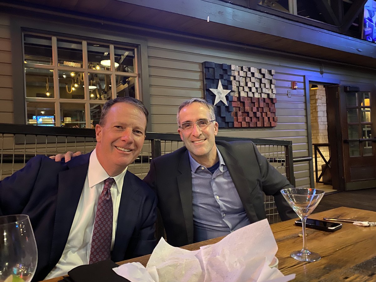 ⁦@TAGLaw⁩ When not in Rome, meet for dinner in Texas.   ⁦<a href="/RichardAttisha/">Richard Attisha</a>⁩